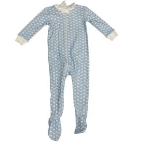 NWT Lullaby Set 18M My Deer Footie in Blue